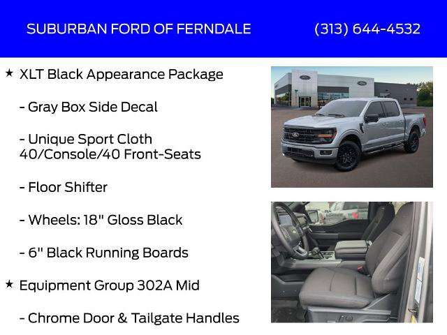 Certified 2025 Ford F150 XLT w/ Equipment Group 302A MID AWD/4WD image 9