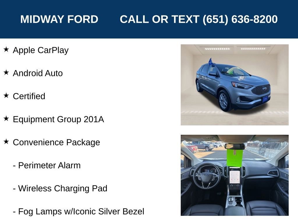 Certified 2023 Ford Edge SEL w/ Convenience Package image 9