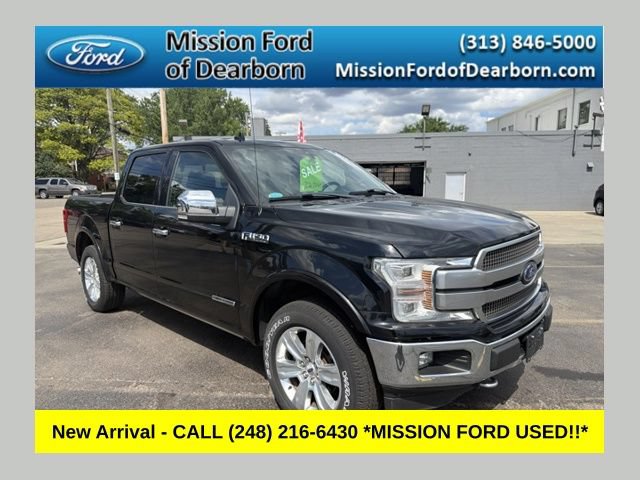 Certified 2018 Ford F150 Platinum