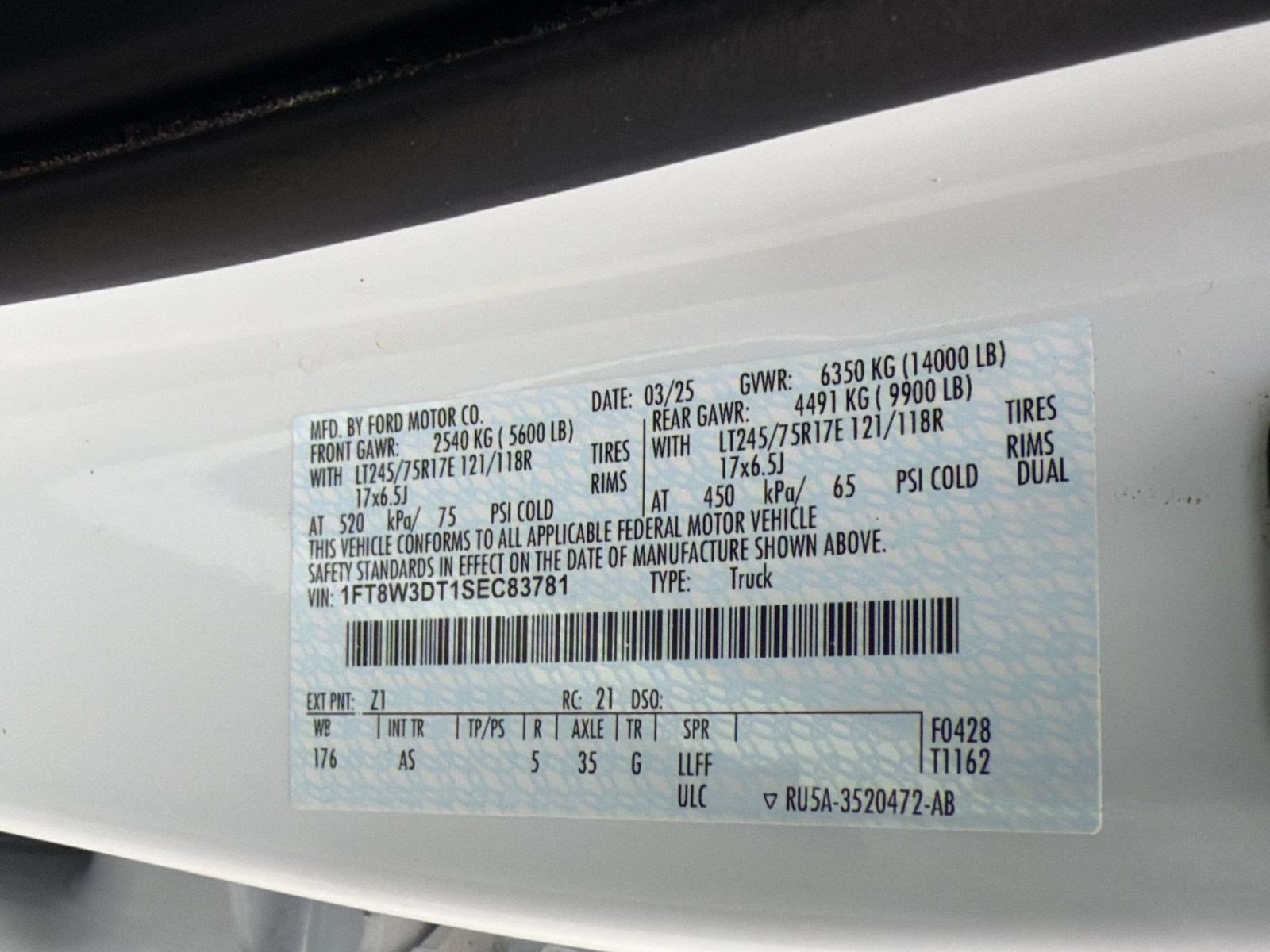Certified 2025 Ford F350 XL AWD/4WD image 21