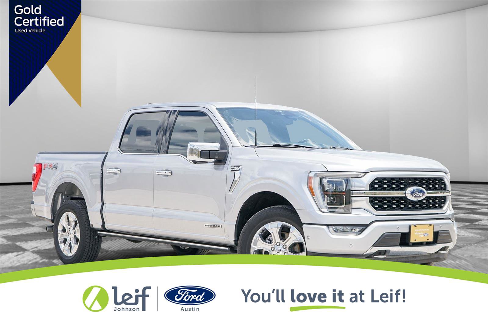 Certified 2021 Ford F150 Platinum w/ Equipment Group 701A High