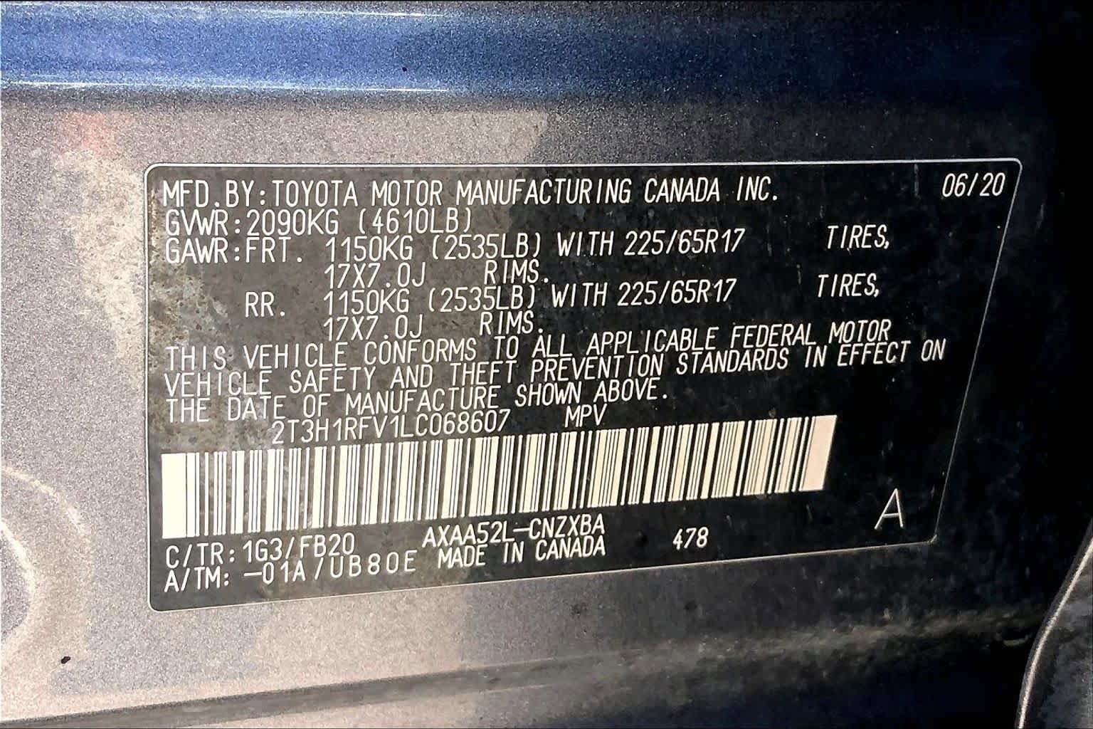 Used 2020 Toyota RAV4 LE FWD image 37