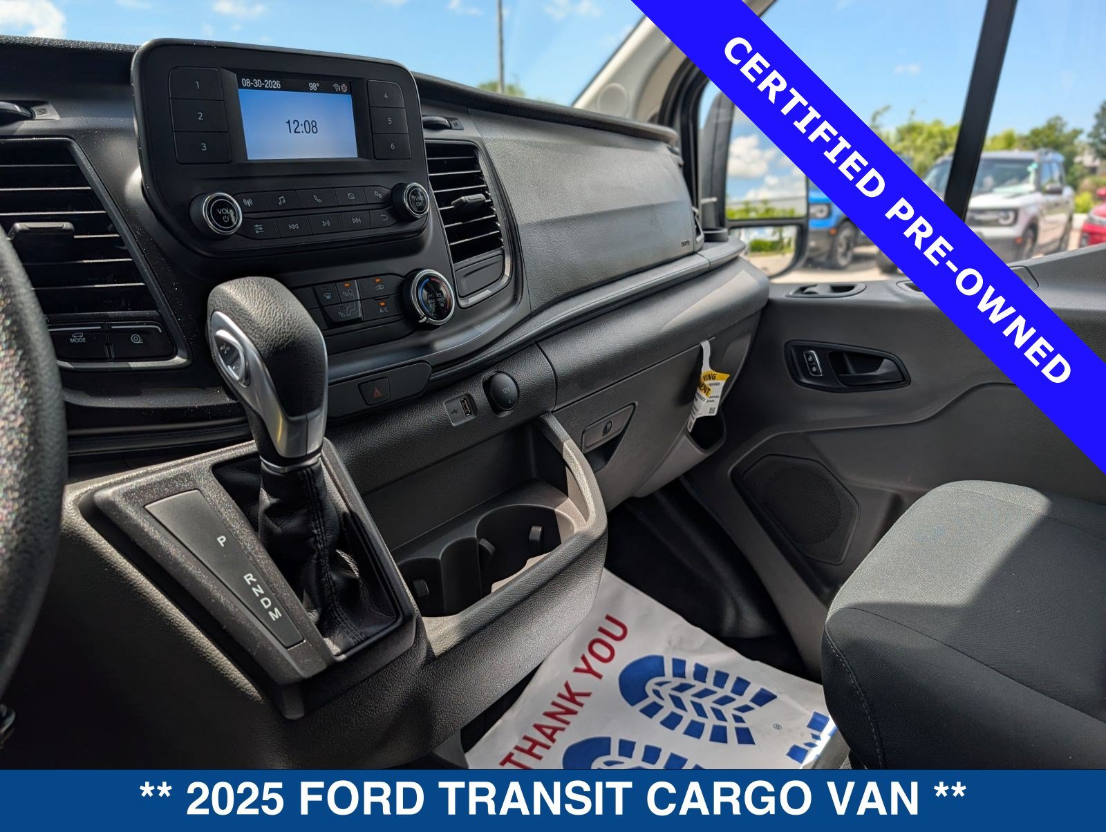 Certified 2025 Ford Transit 250 Low Roof w/ Exterior Upgrade Package RWD image 32