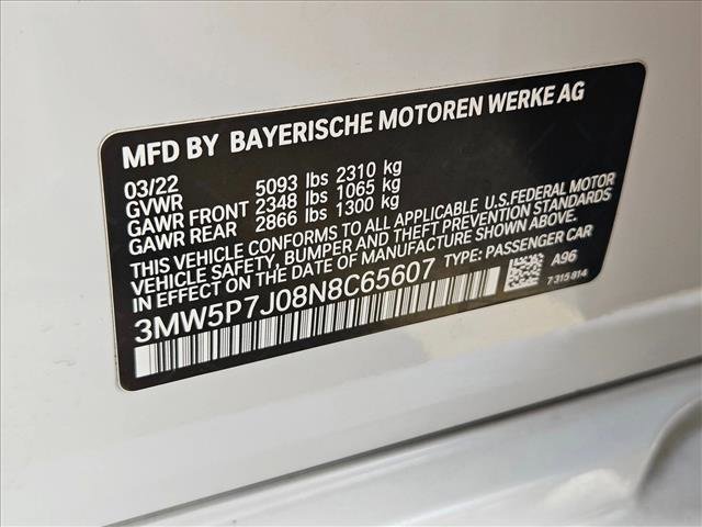 Used 2022 BMW 330e w/ M Sport Package RWD image 26