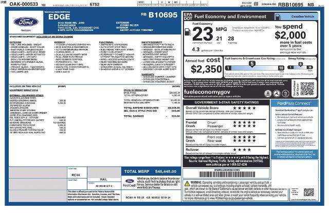 Certified 2024 Ford Edge SEL w/ Convenience Package image 27