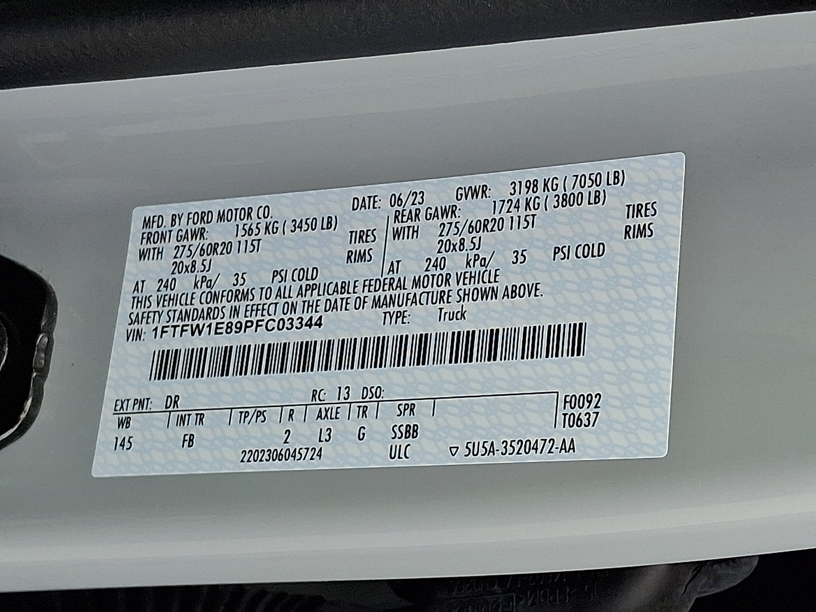 Certified 2023 Ford F150 XLT w/ Equipment Group 302A High AWD/4WD image 28