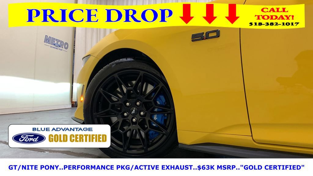 Certified 2024 Ford Mustang GT Premium w/ GT Performance Package image 39
