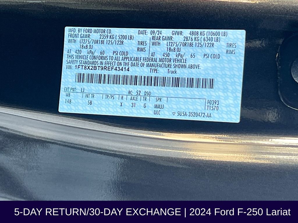 Certified 2024 Ford F250 Lariat image 37