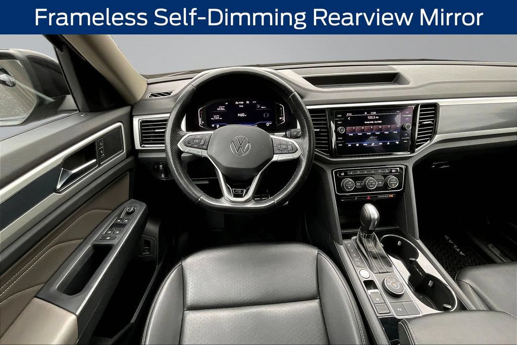 Used 2021 Volkswagen Atlas SEL R-Line w/ MDO Package (Bench Seat) AWD/4WD image 8
