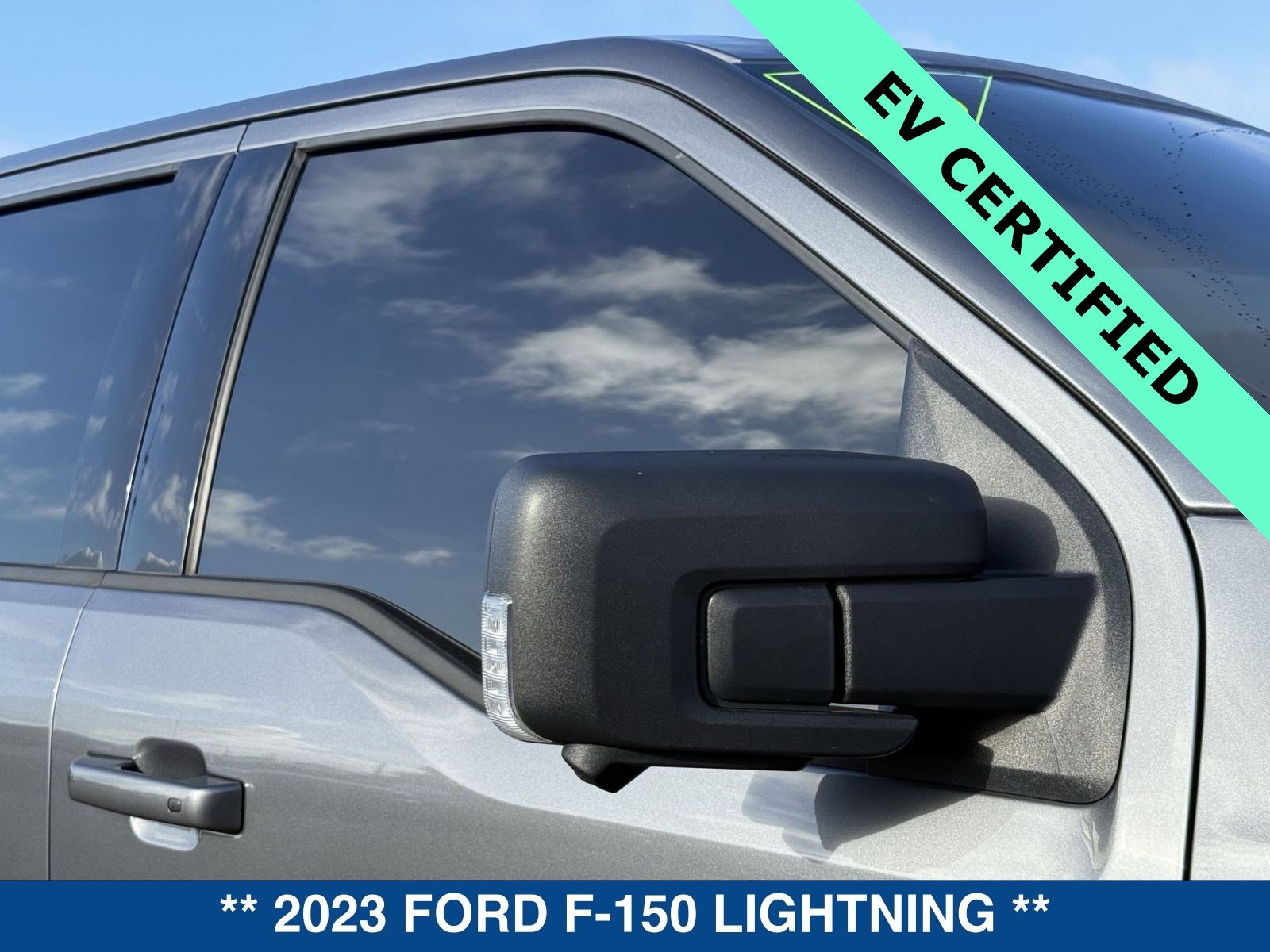 Certified 2023 Ford F150 Lightning XLT w/ Equipment Group 312A High image 10