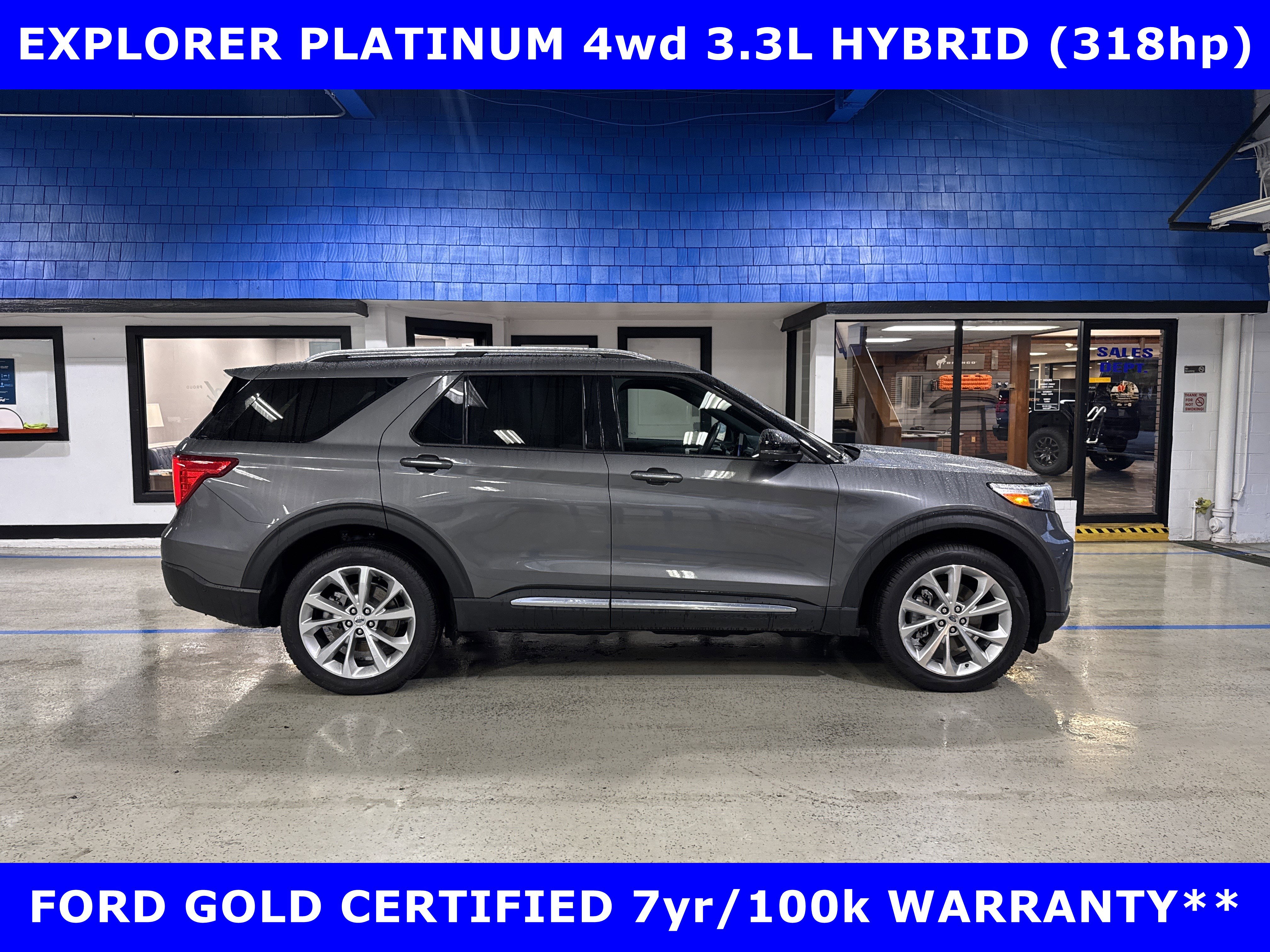 Certified 2023 Ford Explorer Platinum w/ Premium Technology Package