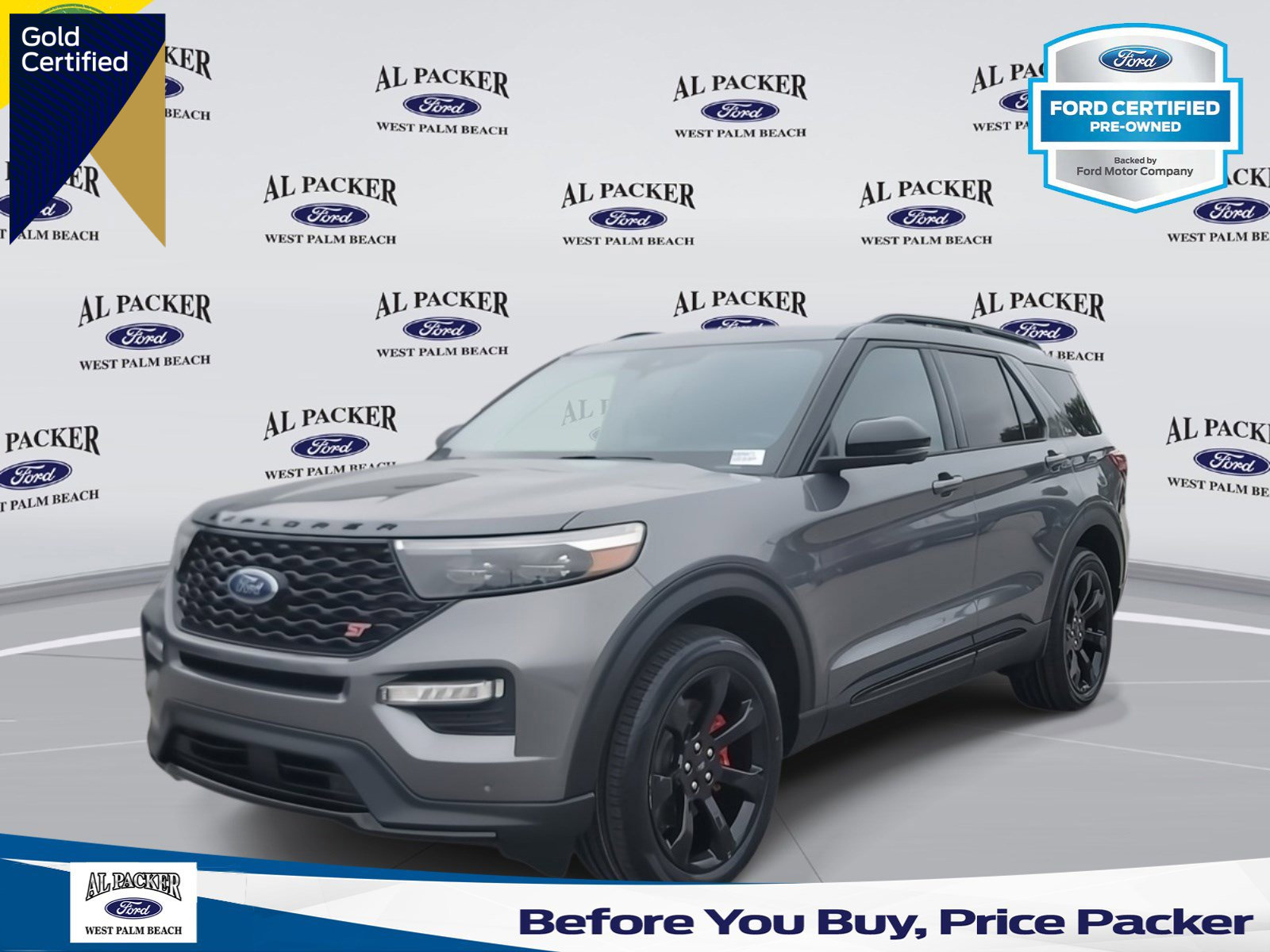 Certified 2022 Ford Explorer ST w/ Equipment Group 401A AWD/4WD image 1