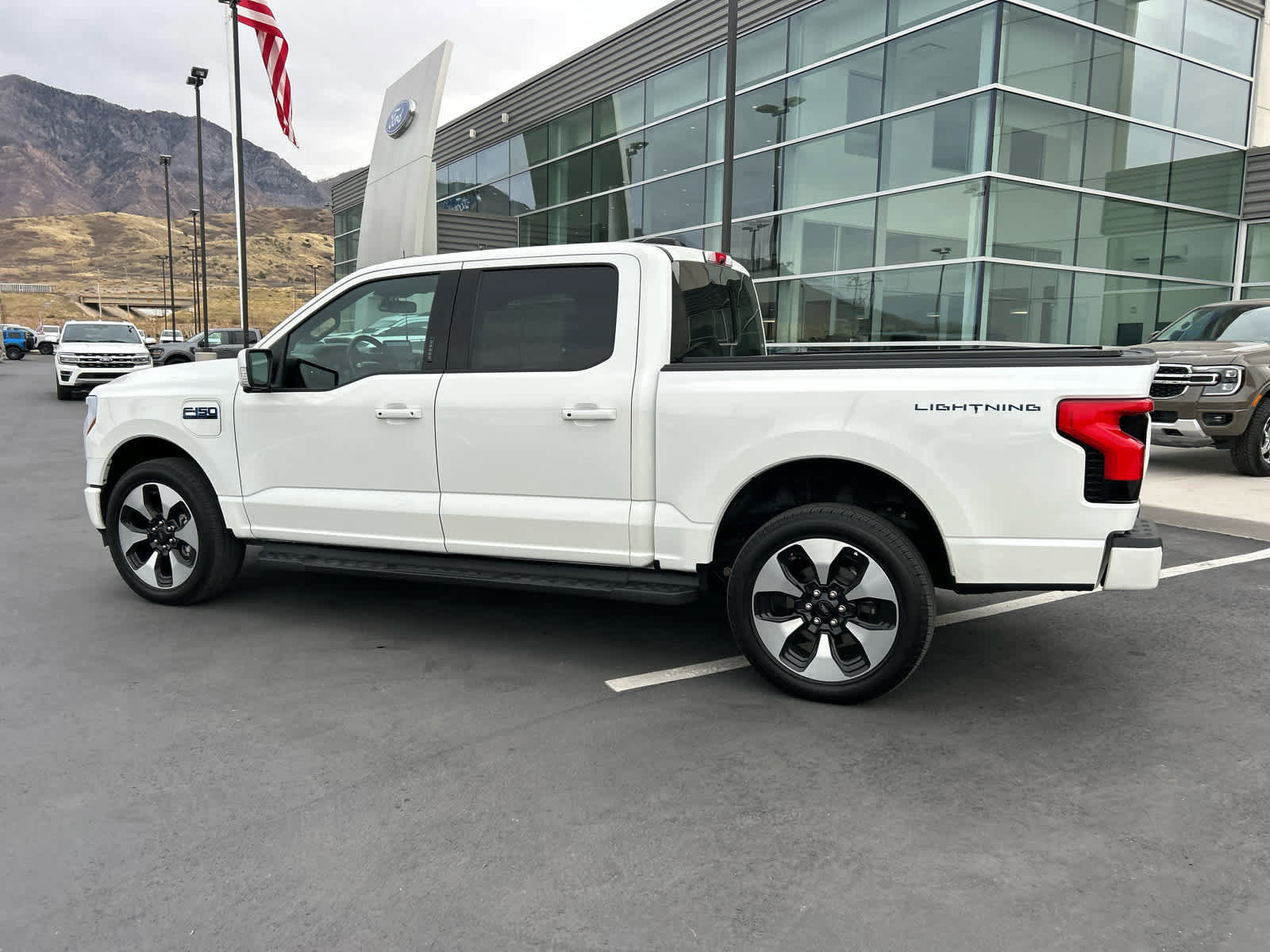 Certified 2024 Ford F150 Lightning Platinum AWD/4WD image 3