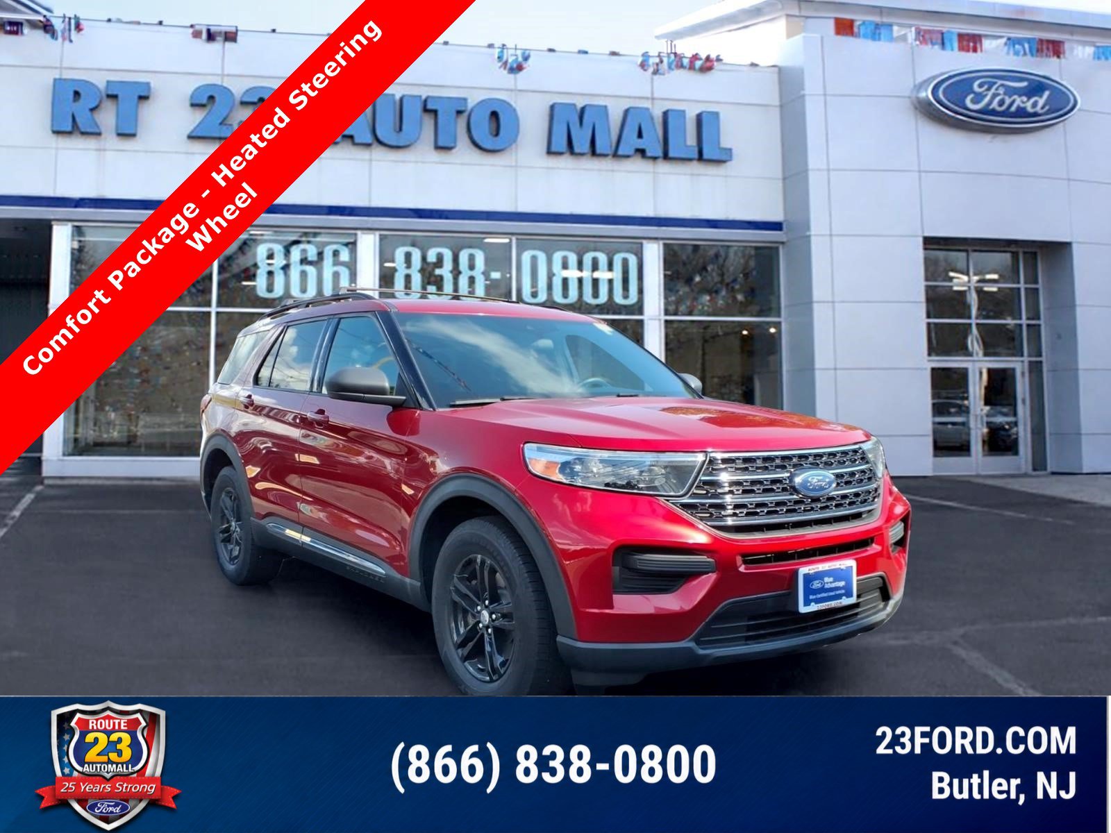 Certified 2020 Ford Explorer XLT w/ Comfort Package