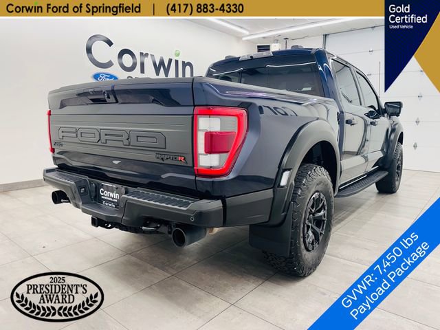 Certified 2023 Ford F150 Raptor w/ Equipment Group 802A Raptor R image 6