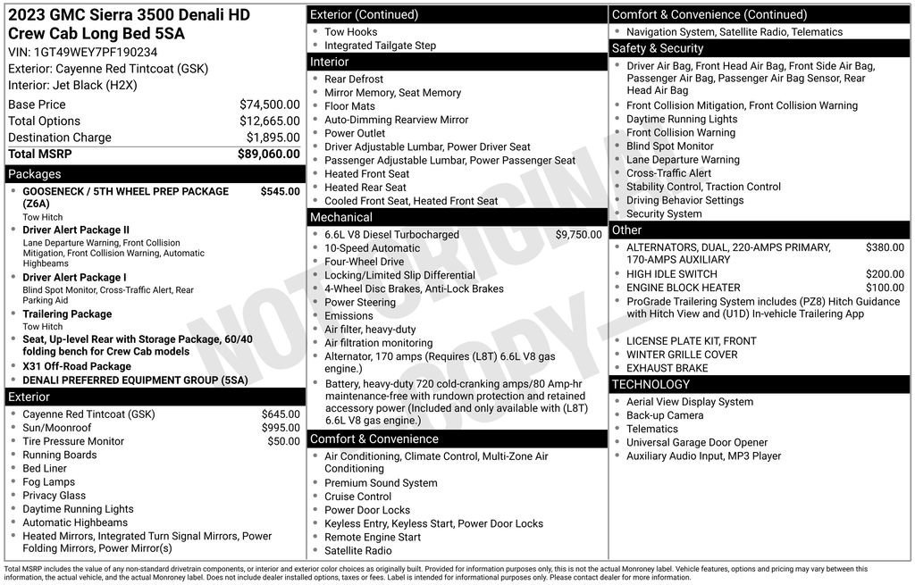 Used 2023 GMC Sierra 3500 Denali image 7