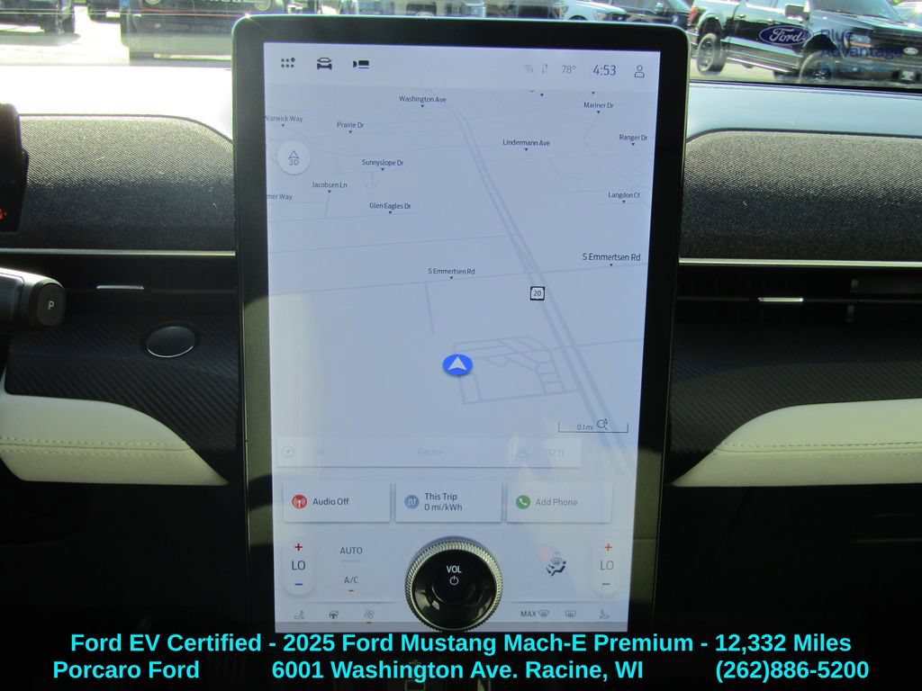 Certified 2025 Ford Mustang Mach-E Premium AWD/4WD image 19