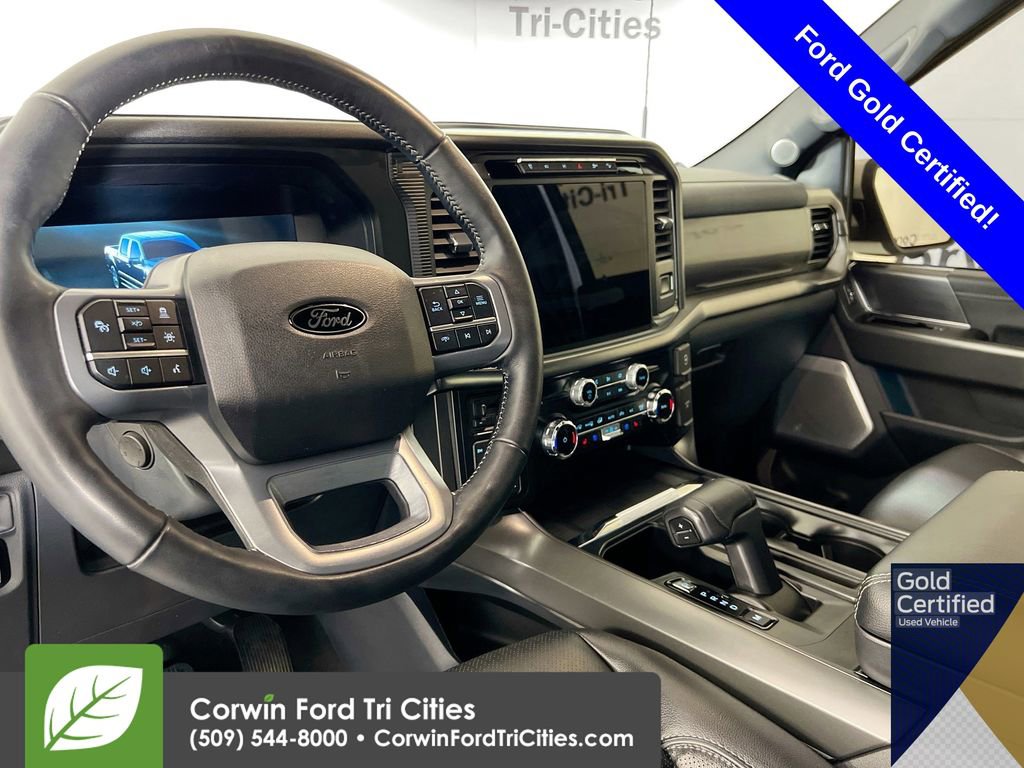 Certified 2024 Ford F150 Lariat w/ Equipment Group 502A High image 3