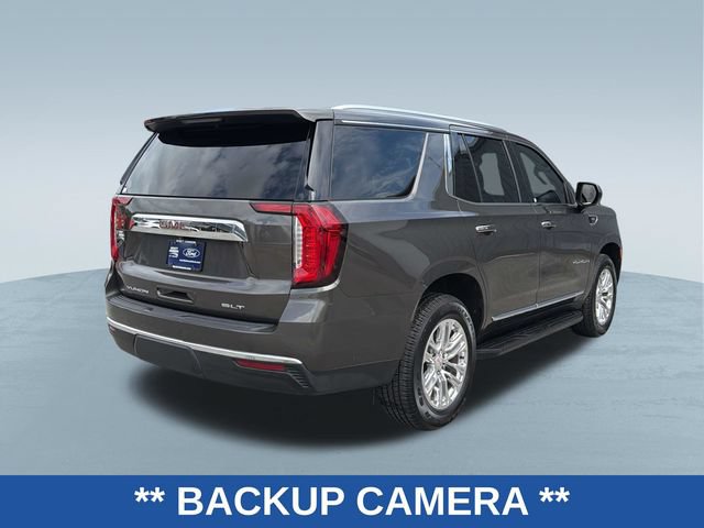 Used 2021 GMC Yukon SLT RWD image 3