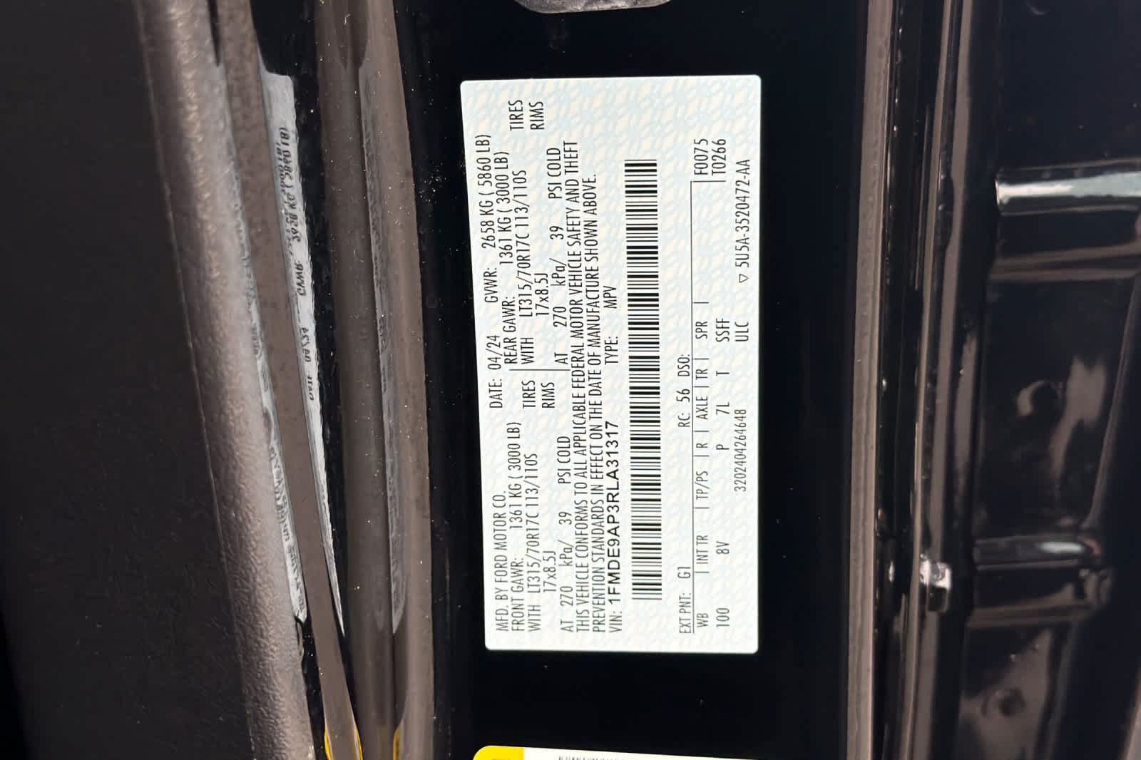 Certified 2024 Ford Bronco Badlands AWD/4WD image 30