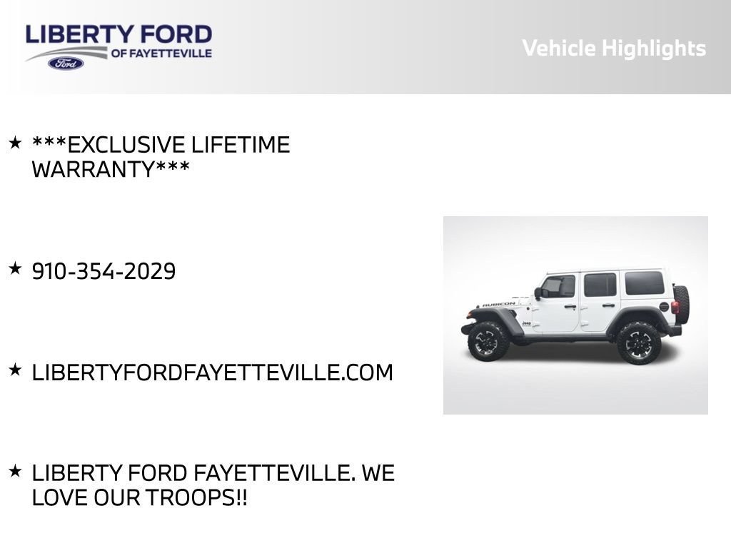 Used 2025 Jeep Wrangler Unlimited Rubicon w/ Convenience Group AWD/4WD image 5