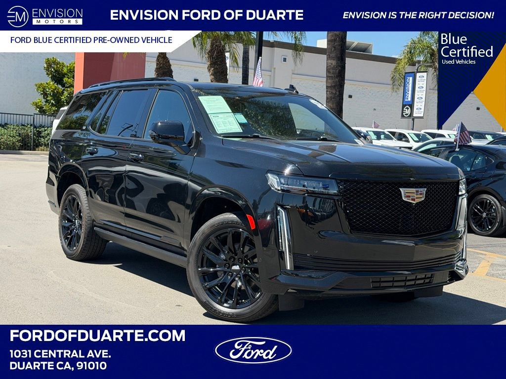 Used 2023 Cadillac Escalade Sport w/ LPO, ONYX Package RWD image 1
