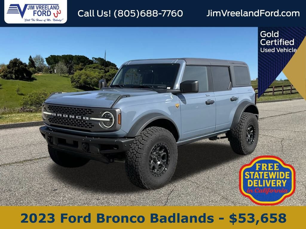 Certified 2023 Ford Bronco Badlands image 1