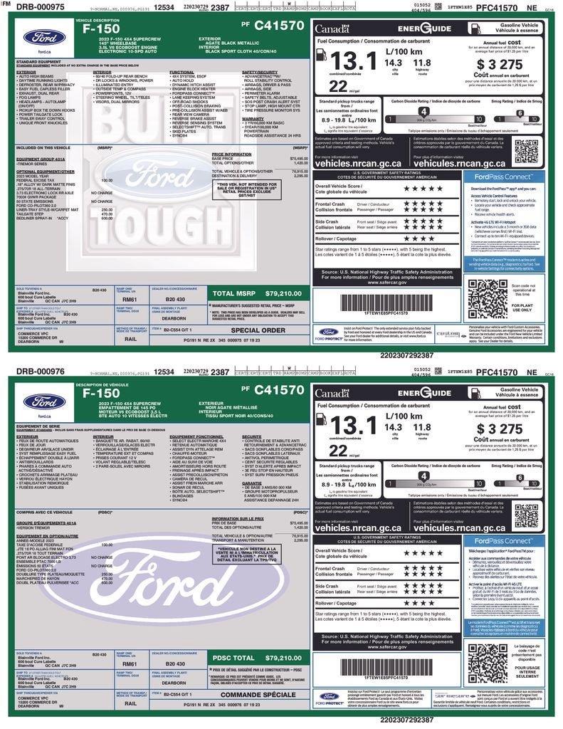 Certified 2023 Ford F150 Tremor AWD/4WD image 38