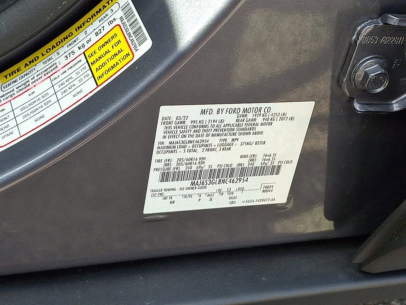 Certified 2022 Ford EcoSport SE image 27