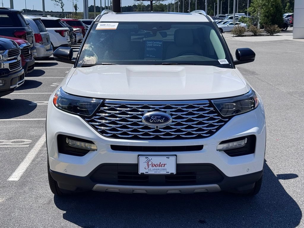 Certified 2023 Ford Explorer Platinum w/ Technology Package AWD/4WD image 2