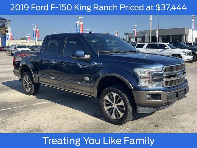 Certified 2019 Ford F150 King Ranch w/ Equipment Group 601A Luxury AWD/4WD image 1