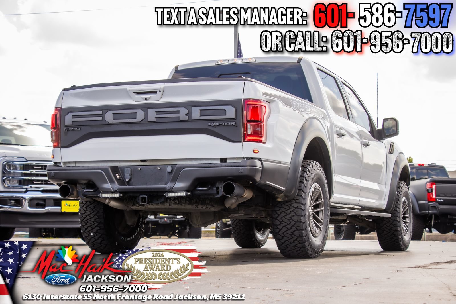 Certified 2019 Ford F150 Raptor w/ Equipment Group 802A Luxury AWD/4WD image 6
