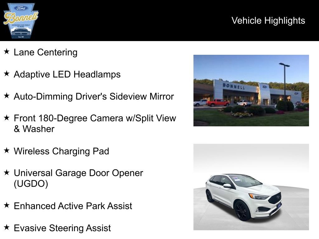 Certified 2020 Ford Edge ST w/ Equipment Group 401A AWD/4WD image 9