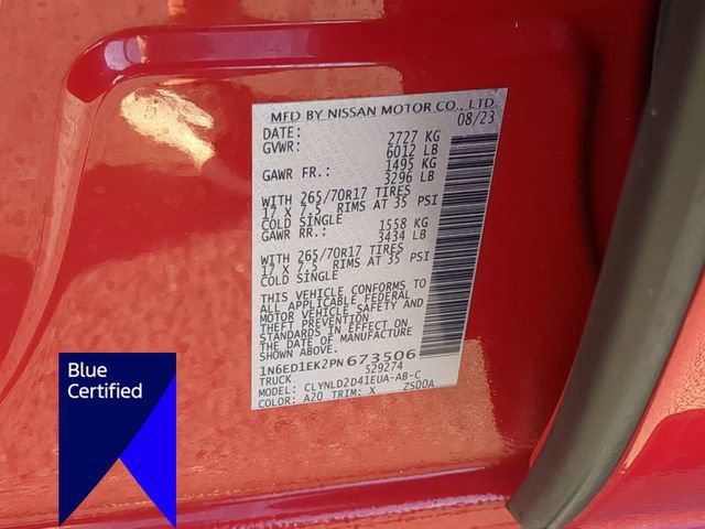 Used 2023 Nissan Frontier PRO-4X w/ Technology Package AWD/4WD image 38