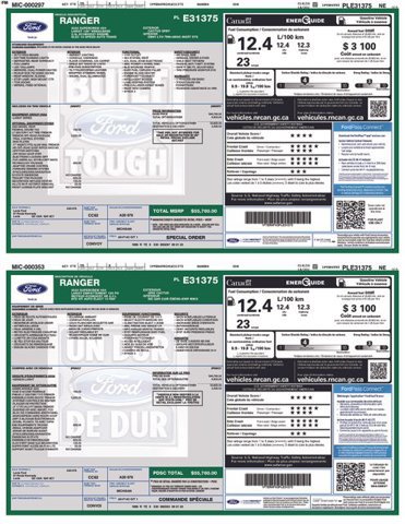 Certified 2023 Ford Ranger Lariat w/ Tremor Off-Road Package AWD/4WD image 9