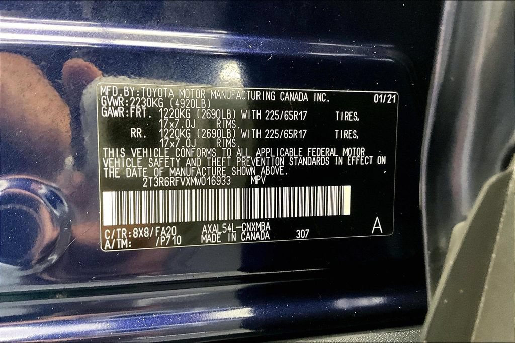 Used 2021 Toyota RAV4 XLE w/ Convenience Package AWD/4WD image 34