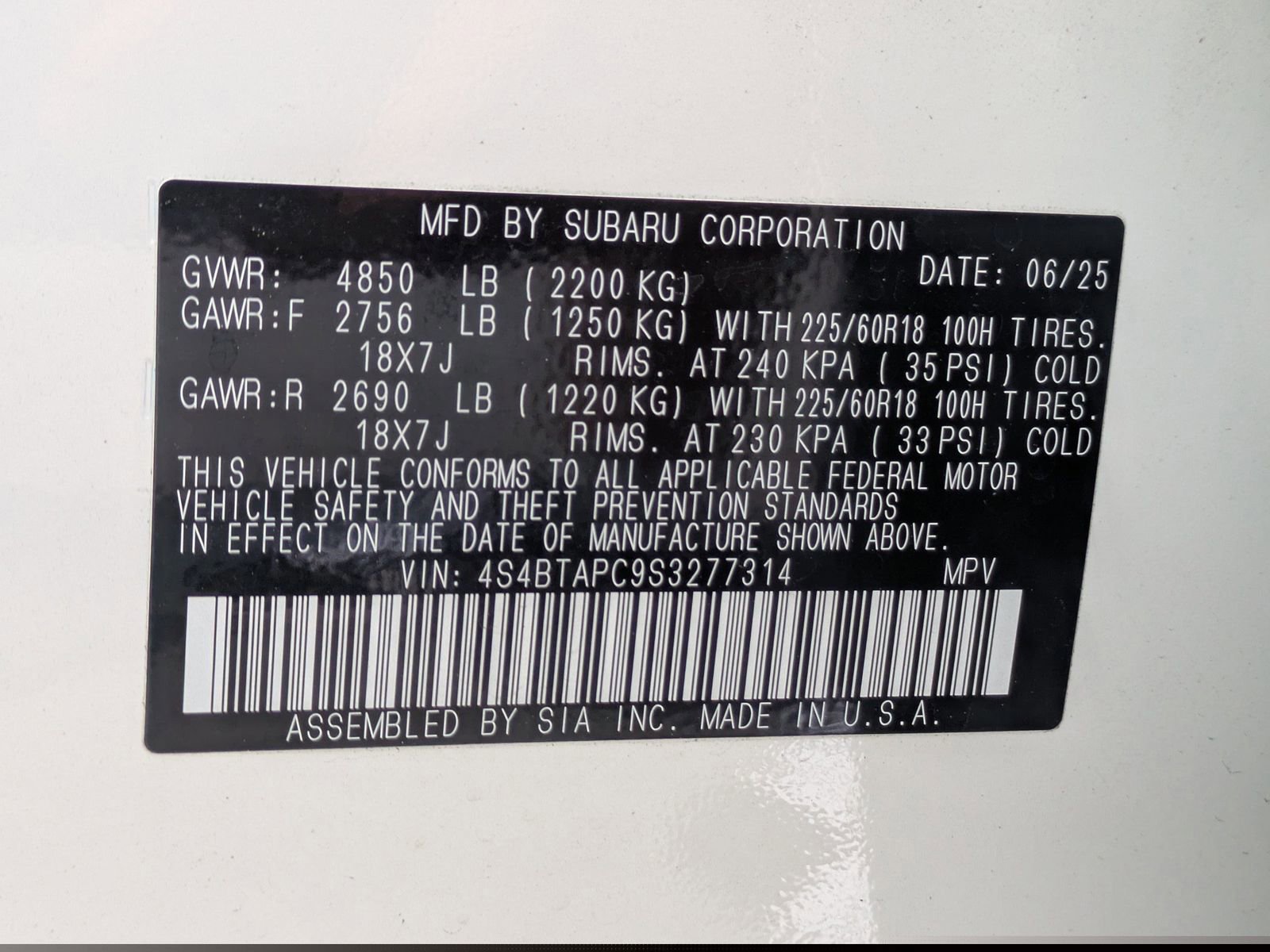 Used 2025 Subaru Outback Touring w/ Popular Package #2 AWD/4WD image 17