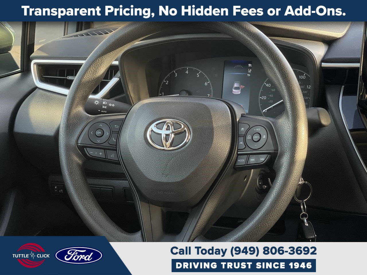 Used 2023 Toyota Corolla LE w/ Carpet Mat Package (TMS) FWD image 24