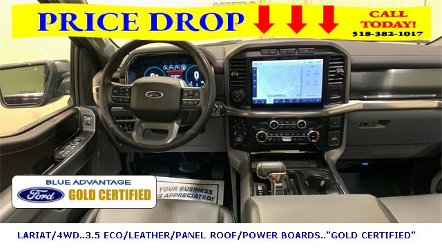 Certified 2023 Ford F150 Lariat w/ Equipment Group 502A High image 29