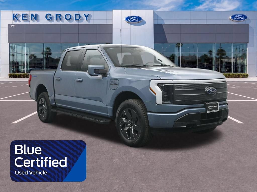 Certified 2023 Ford F150 Lightning Lariat AWD/4WD 360° Tour