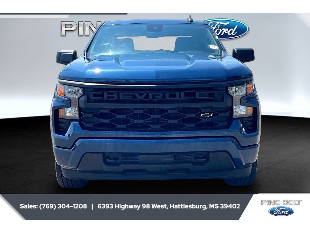 Used 2023 Chevrolet Silverado 1500 Custom w/ LPO, Dark Essentials Package AWD/4WD image 3