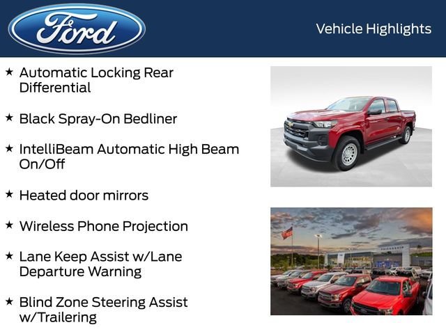 Used 2025 Chevrolet Colorado W/T w/ Advanced Trailering Package RWD image 13