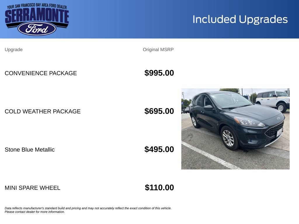 Certified 2022 Ford Escape SE w/ Convenience Package FWD image 13