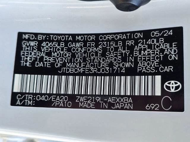 Used 2024 Toyota Corolla XLE FWD image 32