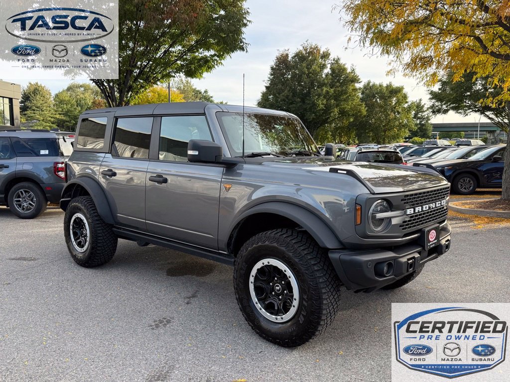 Certified 2023 Ford Bronco Badlands w/ Sasquatch Package AWD/4WD image 1