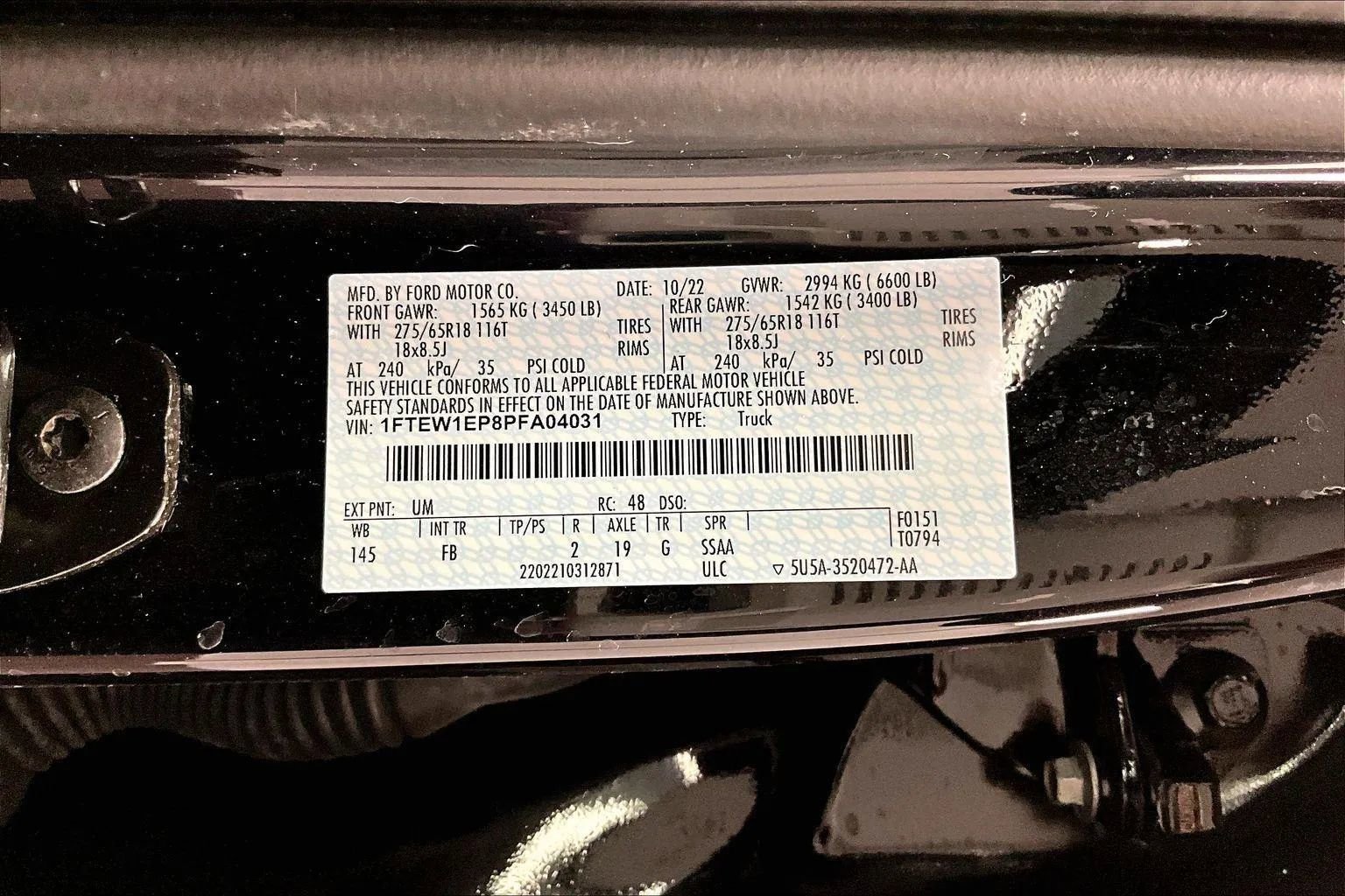 Certified 2023 Ford F150 XLT w/ Equipment Group 302A High image 33