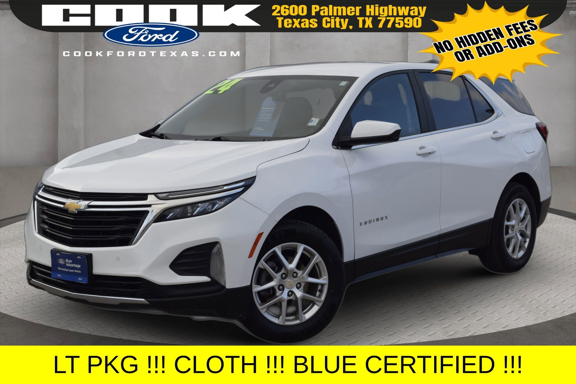 Used 2024 Chevrolet Equinox LT image 1