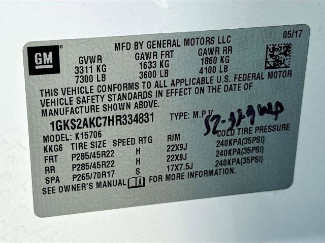 Used 2017 GMC Yukon SLE w/ Convenience Package AWD/4WD image 24