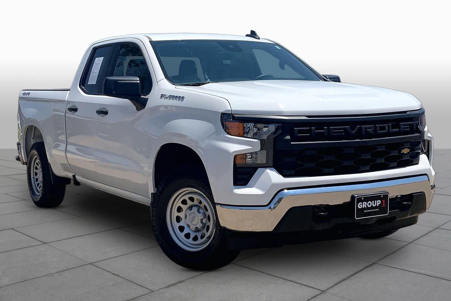 Used 2023 Chevrolet Silverado 1500 W/T w/ WT Value Package AWD/4WD image 3