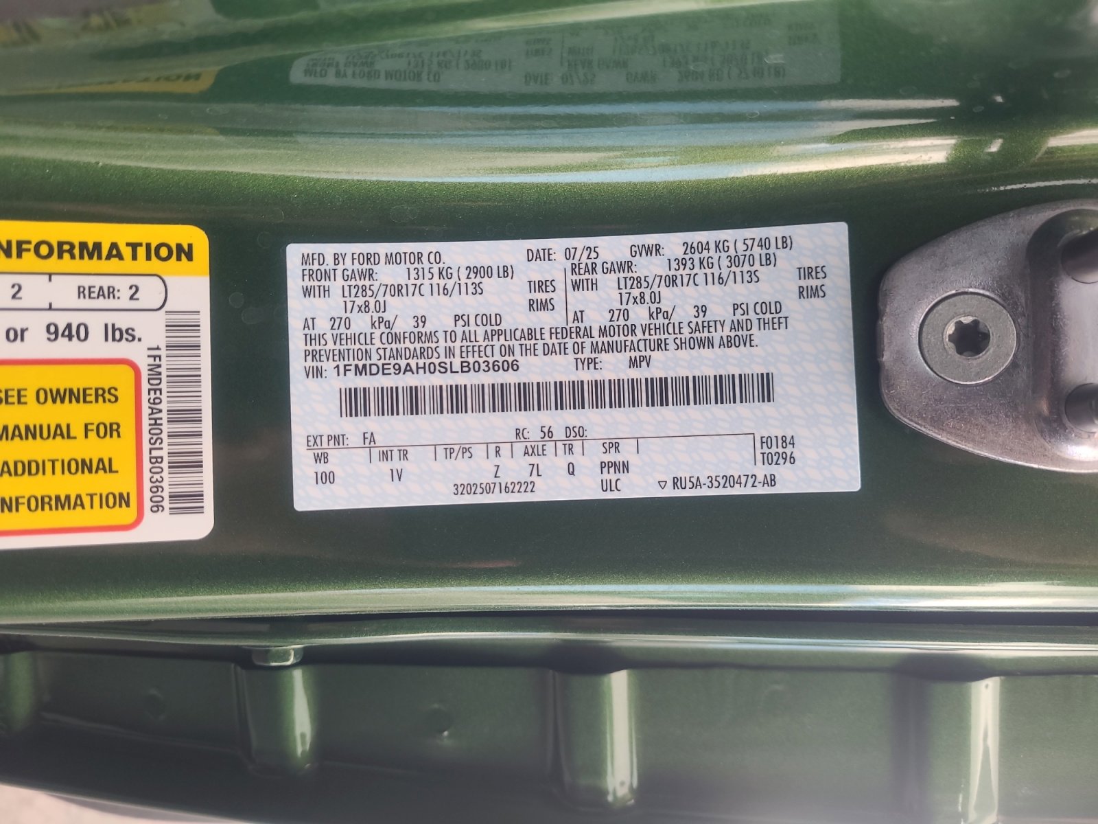 Certified 2025 Ford Bronco Badlands image 25